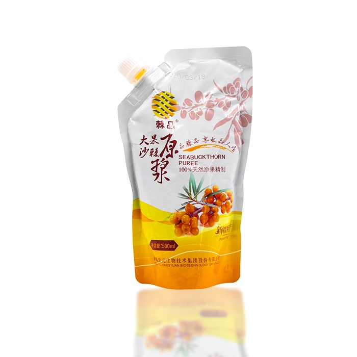 Xinjiang specialty buckthorn product sea buckthorn puree contains vitamin C 500ml