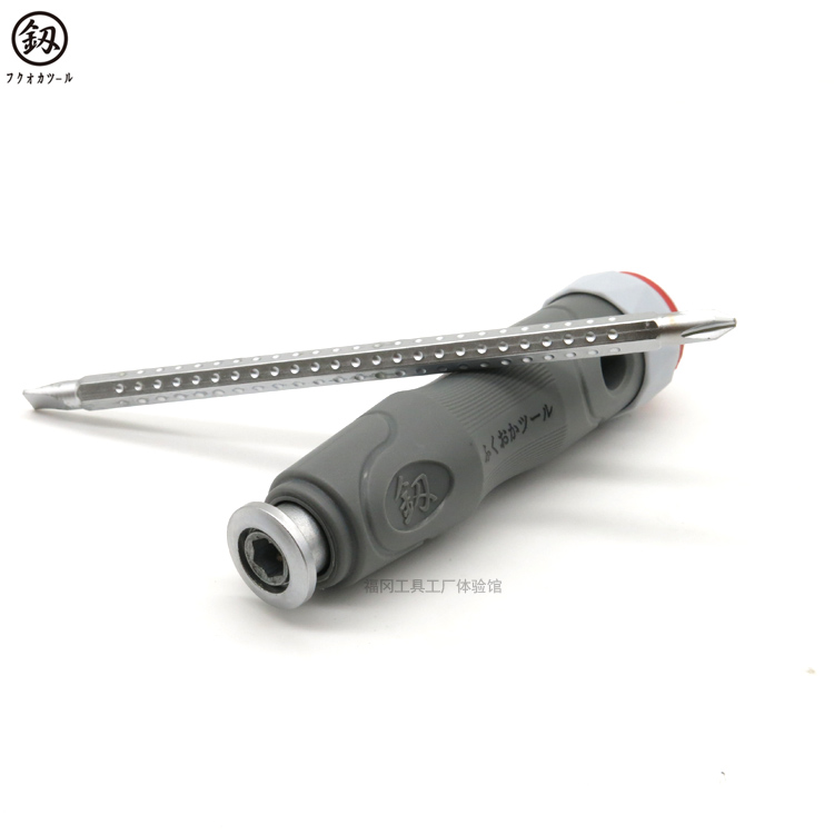 Japan Fukuoka tool telescopic dual-use screwdriver screw driver I cross screw screwdriver Import technology 9005E