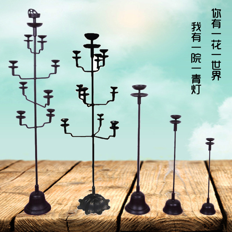 IRON LAMP BENCH OLD IRON LAMP CAST IRON OLD OIL LAMP RETRO ANTIQUE IMITATION ANCIENT LAMP DESK CANDLE DESK OLD HUNG LAMP CANDLEHOLDER LAMP IRON SPECIAL PRICE