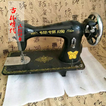 Folk old objects old sewing machine head old sewing machine 70 80 s old old old old goods nostalgic collection features ornaments