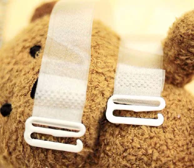 Dây đeo vai trong suốt Vô hình dây đeo vai áo ngực với mờ trong suốt mở rộng vành đai vô hình điều chỉnh đồ lót với chống trượt dây áo quai trong