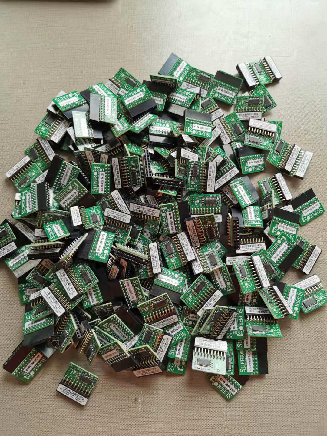 Super Micro disassembly TPM module TPM security module AOM-TPM-9655V PA147S005535