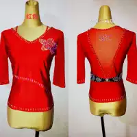 Красный средний рукав