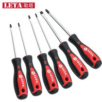 LETA (LETA)6 pieces of cross word strong magnetic screwdriver set 3*75 mm3 * 1006 * 100mm