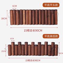(48 hours shipped) Embalming Wood Fence Fence Courtyard Decorated Carbonated Wood Domestic Wall Guard Rail Garden Dish