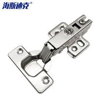 Hesdick gnjz-1008304 stainless steel hydraulic hinge spring wardrobe hinge fittings pipe cabinet door cabinet