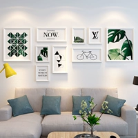 Зеленая пара белая