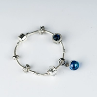 Металлический браслет, бисер лануго, медный аксессуар с аксессуарами, набор материалов, «сделай сам»