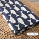 Bông vải lanh kẻ sọc sofa vải vải sân vườn handmade túi vải tự làm khăn trải bàn in lanh