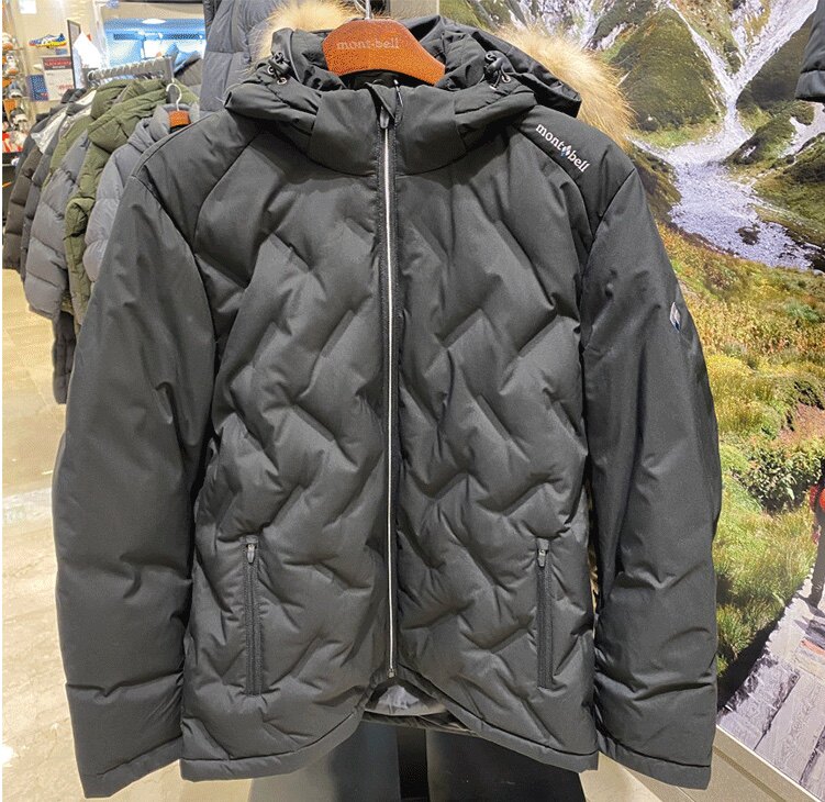 Huge discount domestic spot Meishan Montbell ultra-light goose men's goose down seamless water-repellent goose down jacket