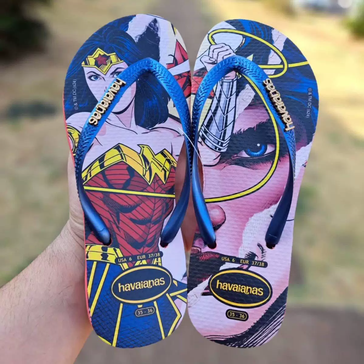 Шлепанцы Havaianas, нескользящие пляжные сланцы, цветочные