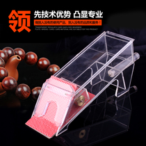 8 pairs of transparent dealer licensing boots poker machine card poker dealer playing card dealer