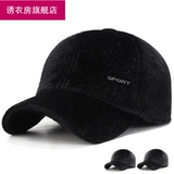 Зимняя бархатная бейсболка, шапка, в корейском стиле, для среднего возраста