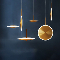 Bedroom headboard Small chandelier Nordic modern minimalist designer LED personality Creative-like board room Dining Room lamp