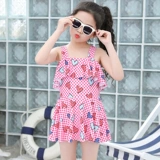 Детский раздельный милый купальник для принцессы, подходит для подростков, в западном стиле