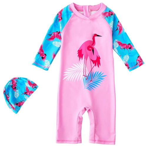 Детский раздельный купальник для принцессы, милый комплект, подходит для подростков, защита от солнца, в западном стиле