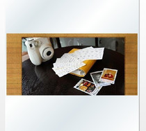 Fuji Polaroid mini paper one-time imaging photo paper decorative sticker pola09 7 sheets