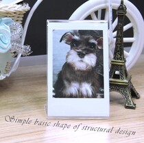  Fuji Polaroid photo frame Mini photo paper Crystal photo frame mini25 8 7S 50S 90 Acrylic photo frame