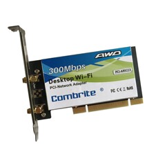 AR9160 AR5416 AR9220PCI 300m dual-band desktop wireless network card transmitting and receiving ROS