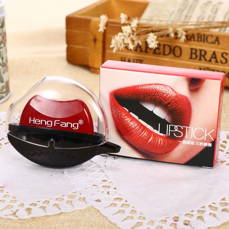 Đôi Môi Lười Biếng Son Môi Dưỡng Ẩm Lâu Dài Không Decolorizing Son Môi Big Red Orange Red Sinh Viên Cắn Lip Trang Điểm cây son môi