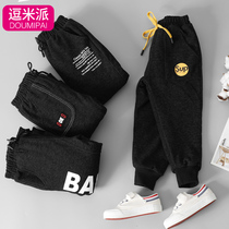 Boy Pants Spring Autumn Clothing 2022 New CUHK Scout Casual Sports Pants Damp relaxed baby Childrens trousers
