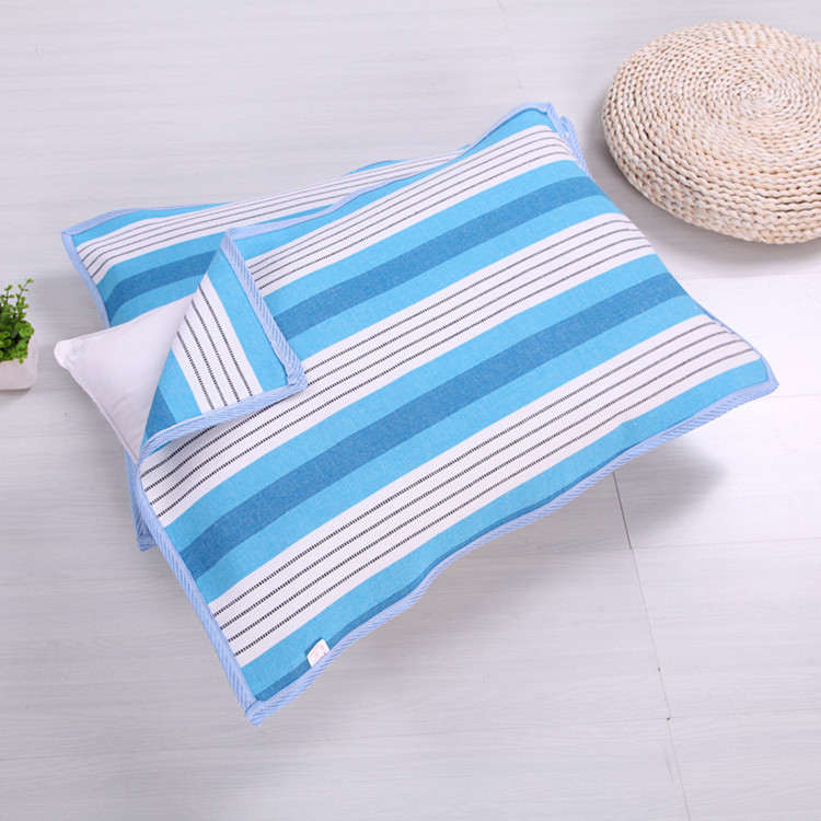 Khăn tay dệt cũ thô vải cotton dày để tăng bông gối khăn thấm mồ hôi chống mite đặc biệt cung cấp đặc biệt - Khăn gối khăn gối