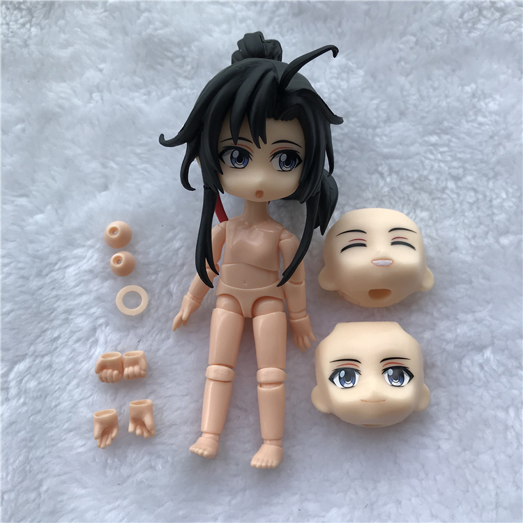 魏無羨初音未來愛醬娃娃gsc模型粘土改妝ob11關節bjd人形sd玩偶