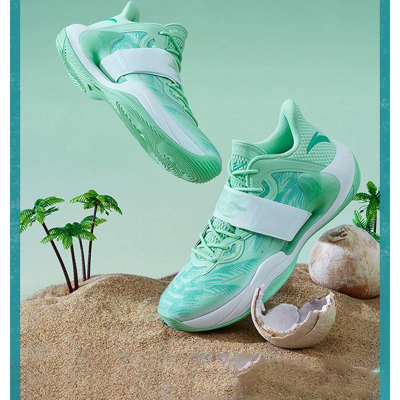 Анта Аллетте Томпсон KT Water Flower 4 Wave Basketball Shoes Men's Nitrogen Technology Spring Breath Sports Shoes