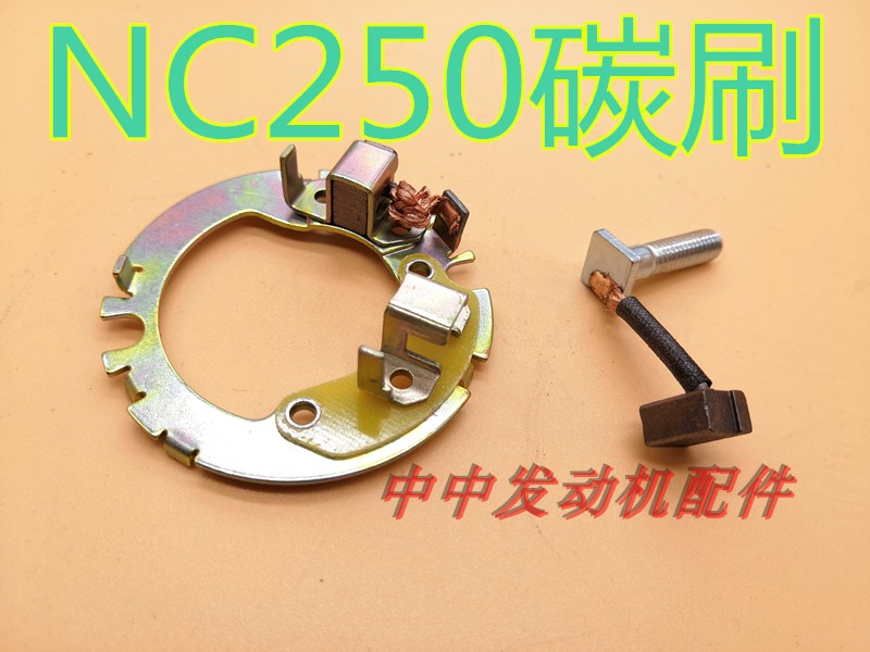 Zongshen NC 250 Bozorrzor JV North Sea Guizhong Zhuang Zhuang Start motor carbon brush motor carbon brush