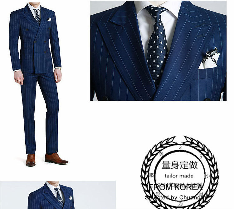 Costume homme en laine pour Quatre saisons - Ref 1549257 Image 22