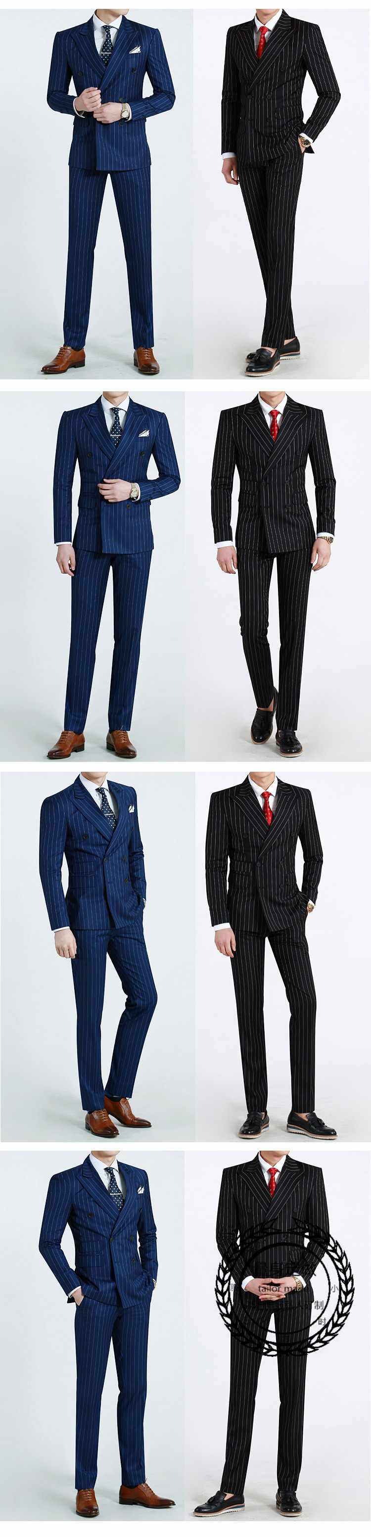 Costume homme en laine pour Quatre saisons - Ref 1549257 Image 20