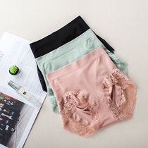 Cotton crotch underwear postpartum seamless lace sexy lace bag hip waist waist high waist no trace plastic body lifting hip breifs