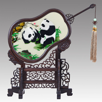 Home decoration decoration living room decoration bedroom practical indoor office decoration Palace fan classical Chinese style