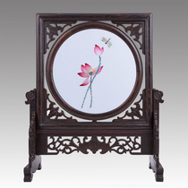 Living room decoration home decorations TV cabinet small embroidery finished handicrafts Chinese style small gifts
