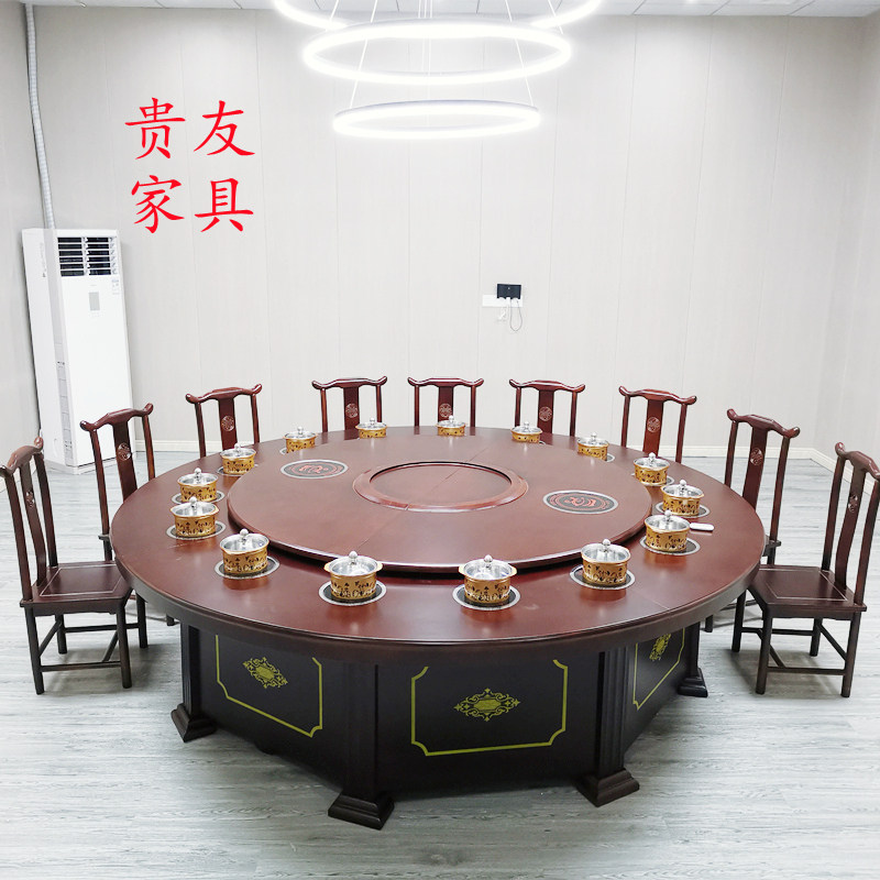 Hot pot table induction cookers INTEGRATED TURNTABLE HOTEL ELECTRIC TABLE ROUND TABLE ONE PERSON ONE POT CHINESE HOT POT TABLE COMMERCIAL