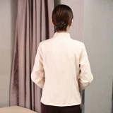 Дышащий пуховик для работы для отеля, комнатный лонгслив, нарукавники, зимний комплект