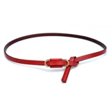 Ретро модный ремень, кожаное платье, из натуральной кожи, в корейском стиле