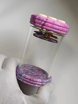 Master Zhou Jian a famous Shanghai-style insect maker made an organic and colorful 60-caliber grasshopper chirping jar chirping insect jar and reptile pet.