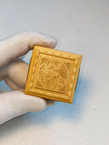 Zhang Shenglins insect box mini square small-leaf boxwood box nymph box nymph box nymph box golden nymph box