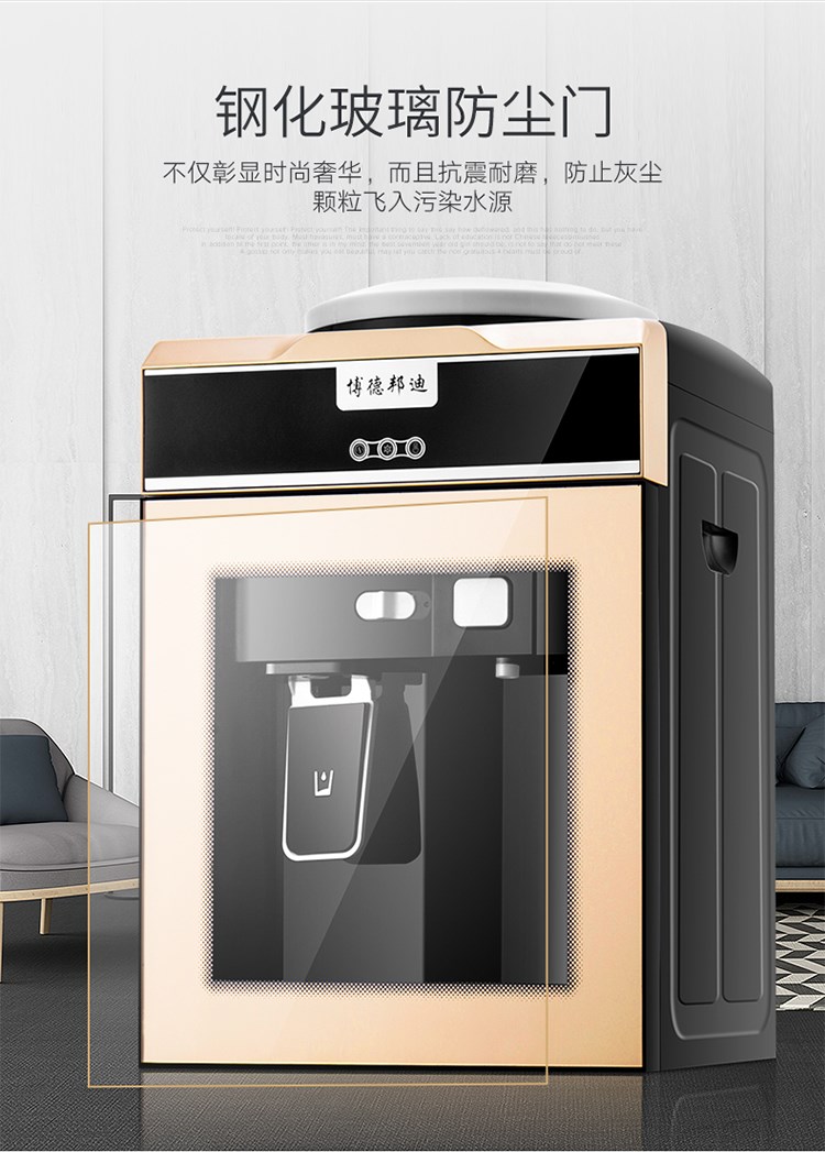 máy lọc nước hydrogen Máy nước nóng để bàn lạnh và lạnh hộ gia đình mini nhỏ làm lạnh nhỏ ký túc xá bàn bề mặt tiết kiệm năng lượng nước đá máy nước ấm - Nước quả máy lọc nước geyser