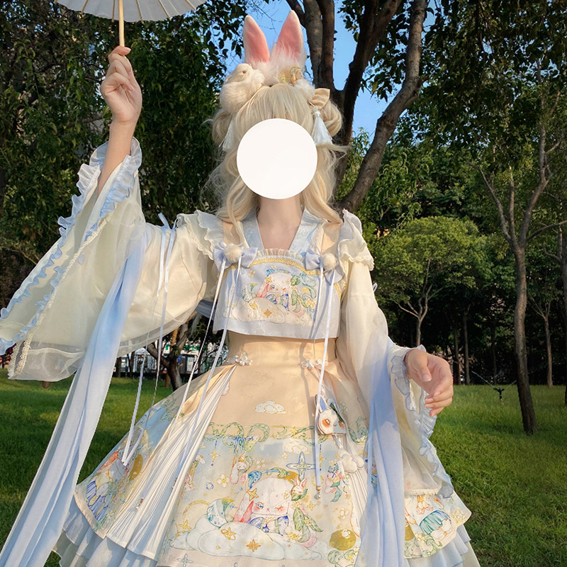 【准现货】月桂祈灵中华风JSK樱洛芙Lolita,甜美复古,穿上就是一条街的焦点!-lolita洛丽塔连衣裙-淘宝好物网