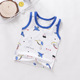 Childrens vest bông 2020 sling mới mùa hè bé mỏng single đầu nam và bé gái không tay shoulderless.