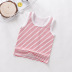 Childrens vest bông 2020 sling mới mùa hè bé mỏng single đầu nam và bé gái không tay shoulderless. 