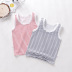 Childrens vest bông 2020 sling mới mùa hè bé mỏng single đầu nam và bé gái không tay shoulderless. 