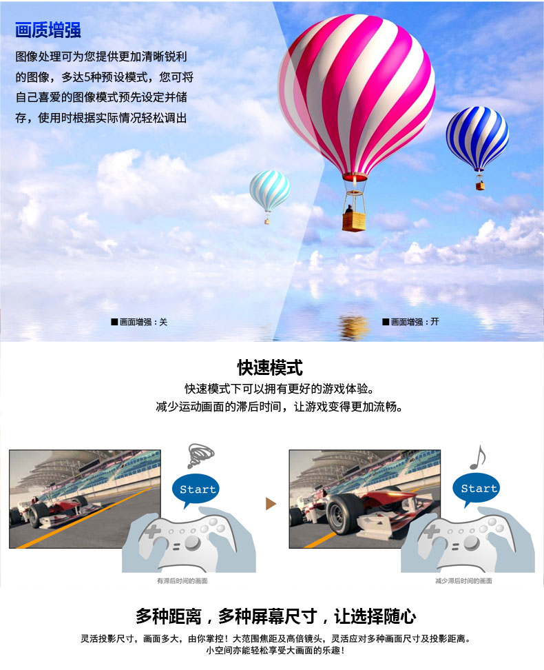 Máy chiếu Epson Epson CH-TW650 máy chiếu gia đình HD 1080p không dây WIFI - Máy chiếu máy chiếu điện thoại
