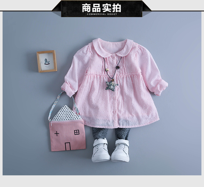 Chemise fille à manche longue - Ref 2084661 Image 15