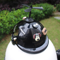 Pet dog leaky ear helmet going out in the car windproof glasses baseball hat cat motorcycle Teddy motorcycle