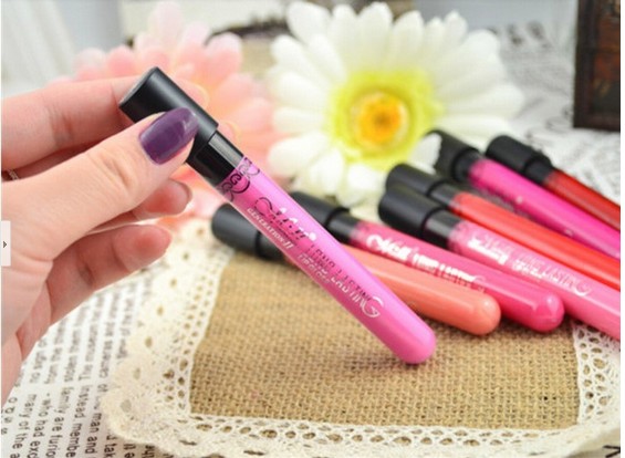Lip Gloss / Lipstick Matte mouth Lipstick Velvet Lipstick Liquid Lipstick Nonstick Cup 4.4g 	son bóng glasting water gloss	