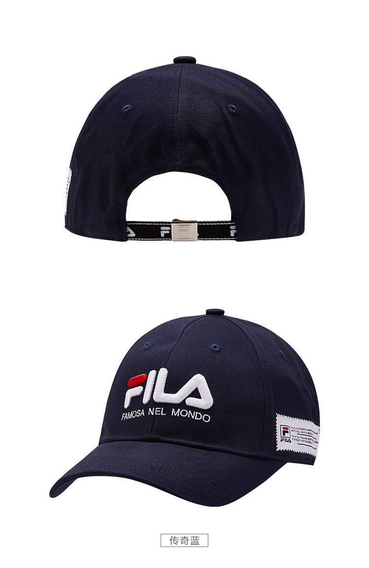 Mũ Fila Fila 2018 mới thoáng khí chống chữ chữ thể thao giản dị mũ lưỡi trai đơn giản nón nike lưỡi chính hãng