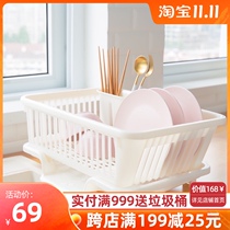 Japan imported drain rack kitchen sink dish bowl dish rack sink dish bowl storage rack dish bowl storage rack